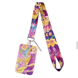 Tangled Disney Princess Lanyard and Card Holder